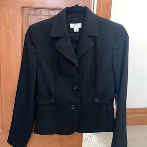 Ann Taylor Loft Petites Black Jacket